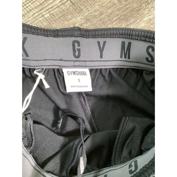 Gymshark Mens Sport Jogger Black S Elastic Waistband Slim Fit Gymwear Workout - Picture 9 of 10